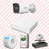 Hikvision 01 İp Güvenlik Kamerası Seti 4mp Colorvu Hibrit